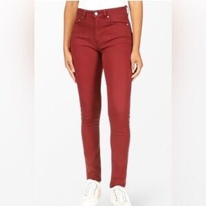 NWT Michael Kors MERLOT SELMA SKINNY ANKLE JEANS SZ 4